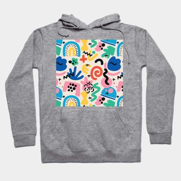 Colorful Abstract sample pattern Hoodie by Inspired-DS